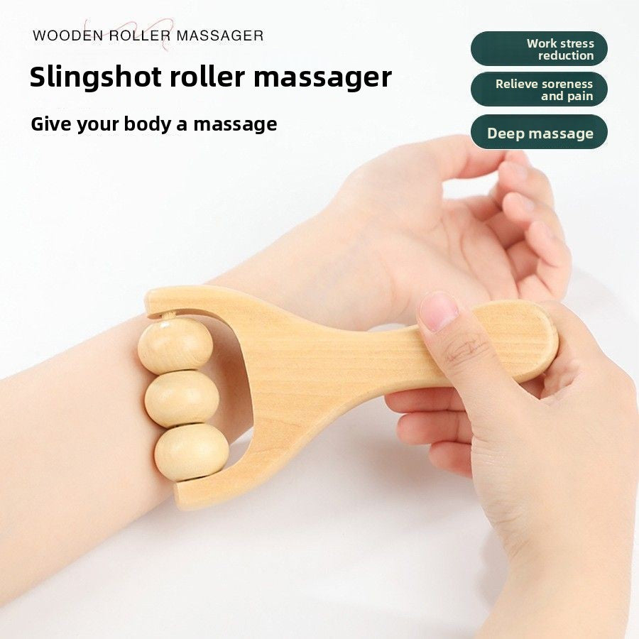 BackWell Wooden Hand Massager
