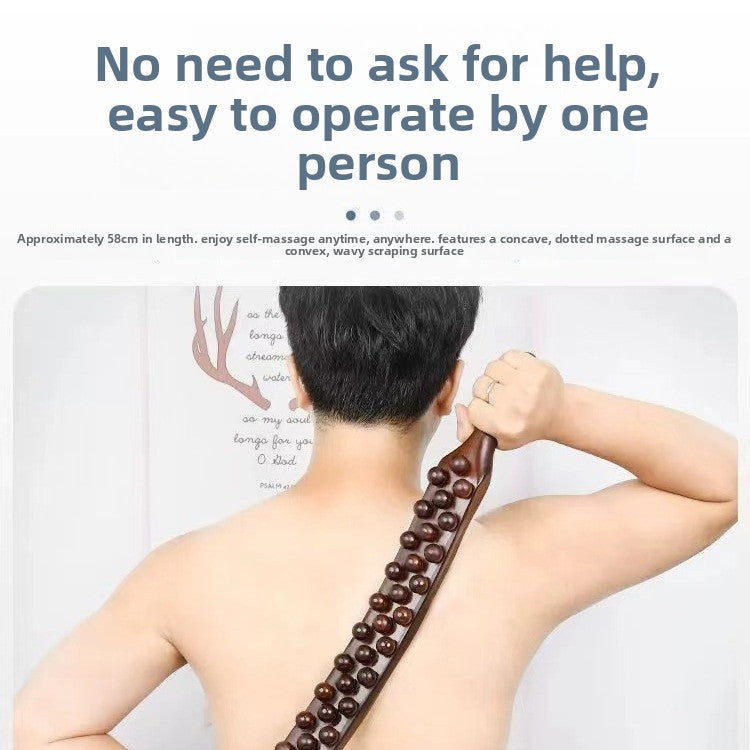 BackWell Bead Gua Sha Rolling Stick