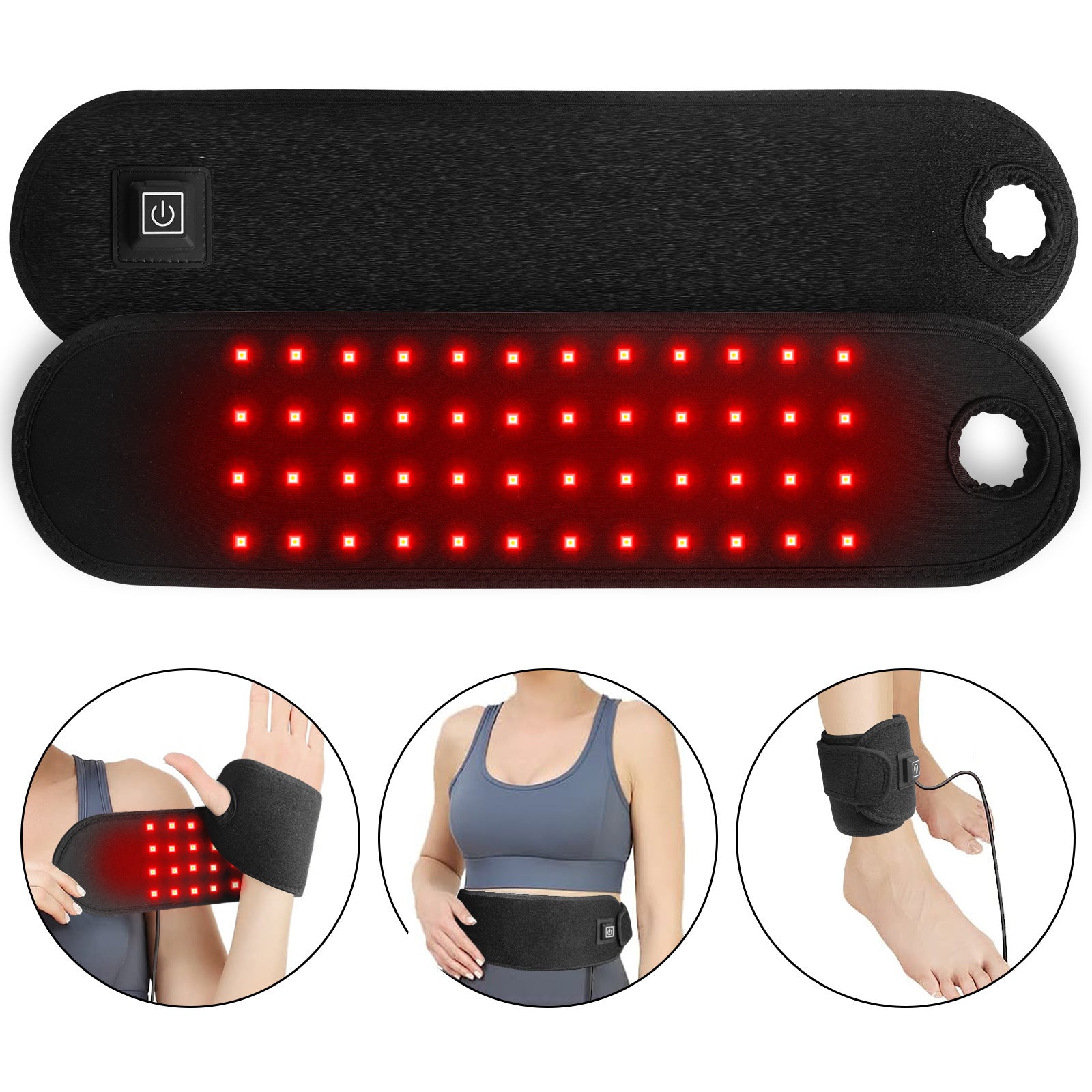 BackWell Red Light Wrist Support Band