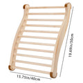 BackWell Wooden Sauna Backrest