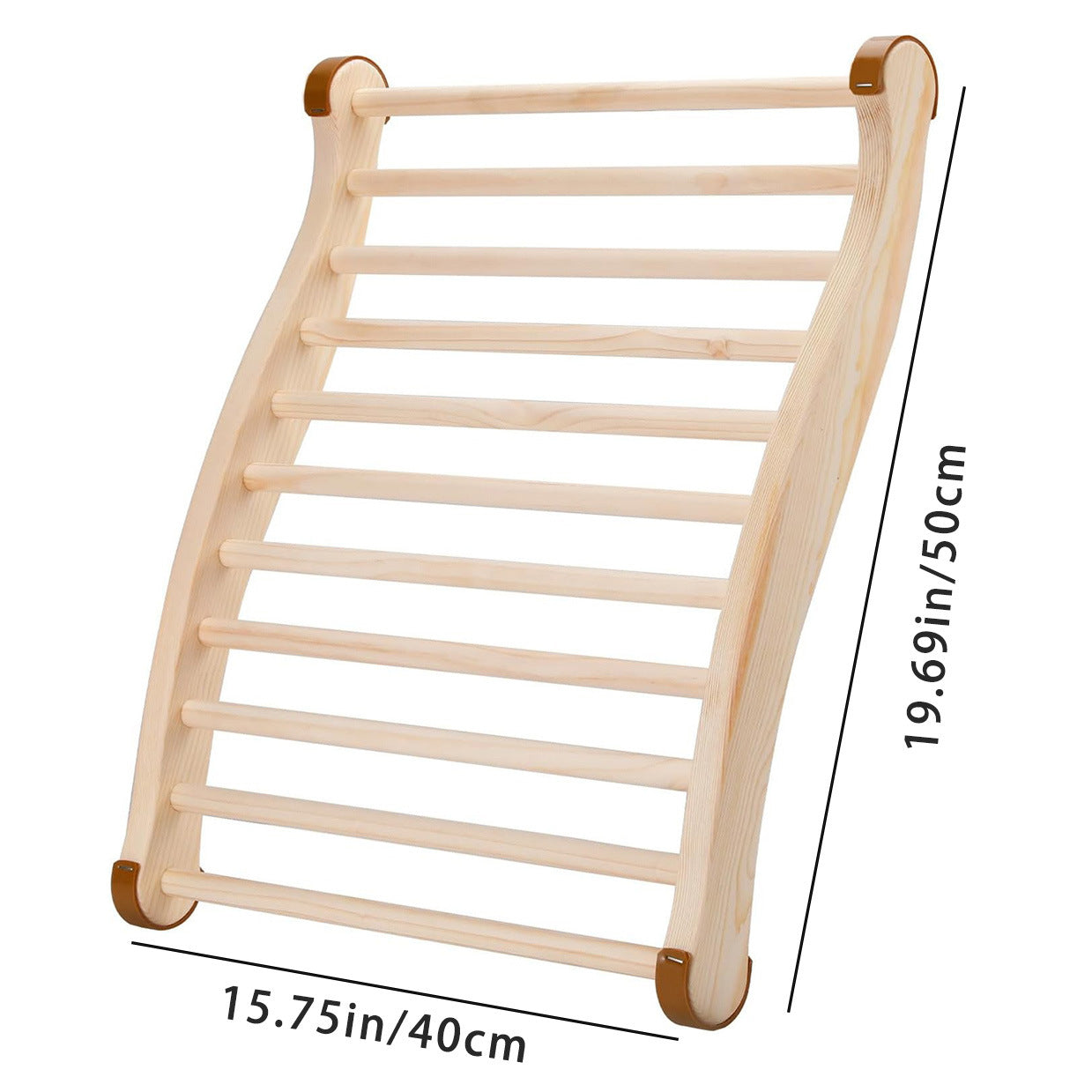 BackWell Wooden Sauna Backrest