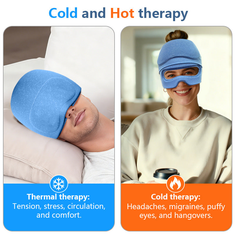 BackWell 360 Cooling Cap & Eye Mask