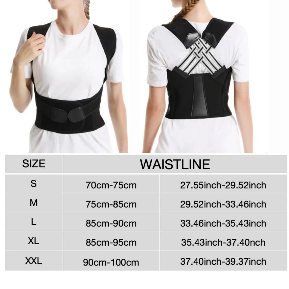 BackWell Full Back Brace & Posture Support