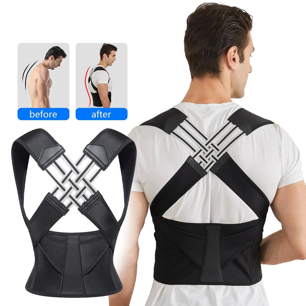 BackWell Full Back Brace & Posture Support