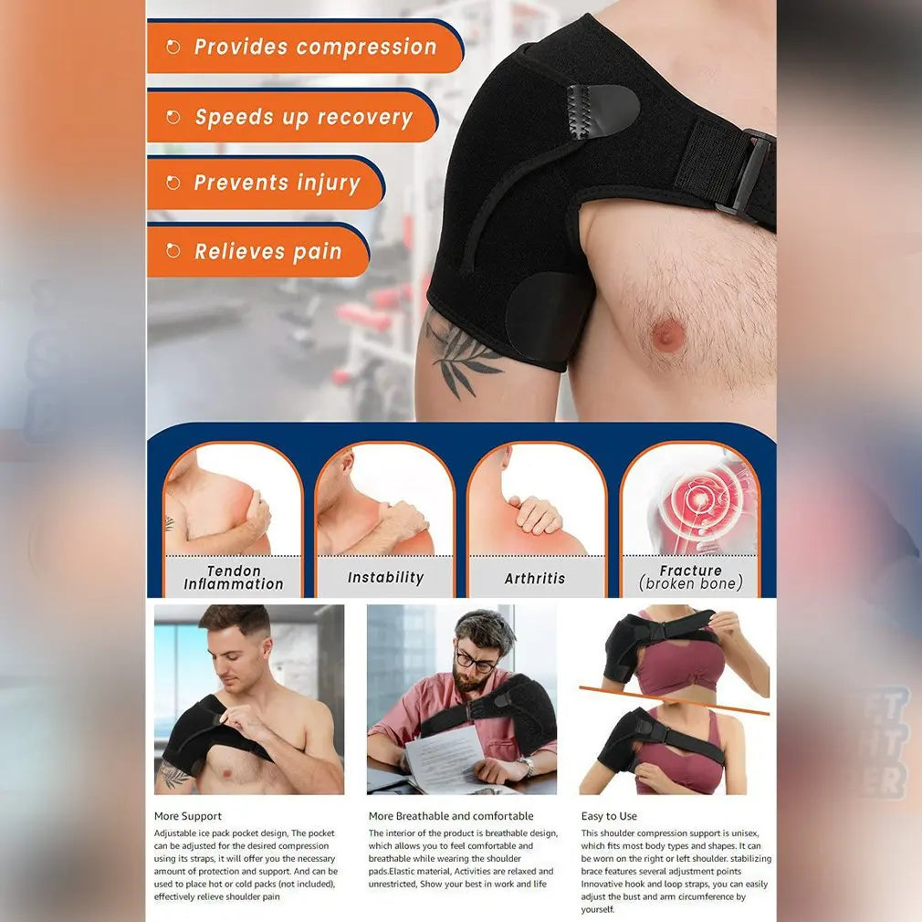 BackWell Adjustable Shoulder Brace