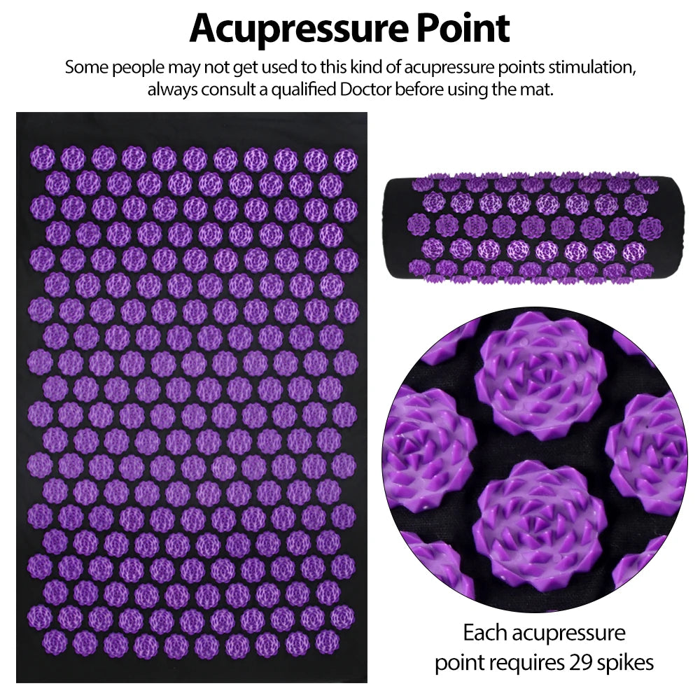 BackWell Acupressure Massage Mat
