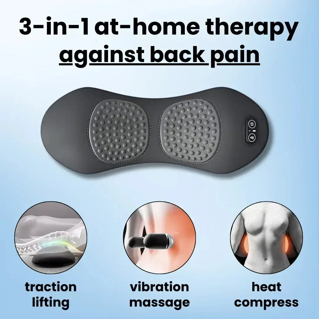 BackWell 3-in-1 Back Massager Pillow