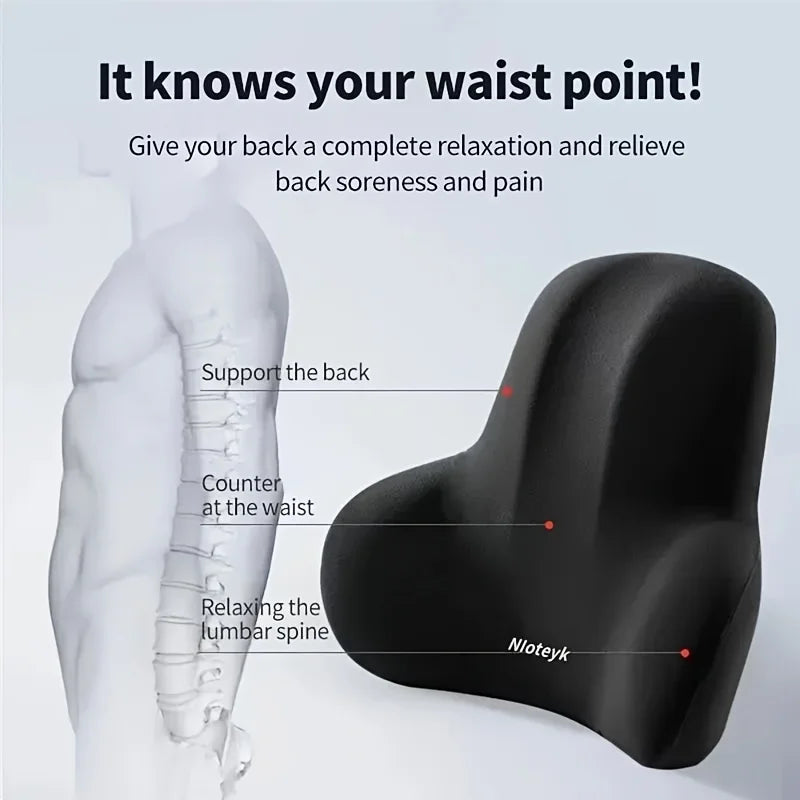 BackWell Lumbar Cushion for Chair & Car