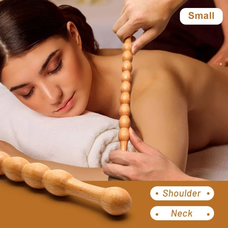 BackWell Bamboo Massage Stick