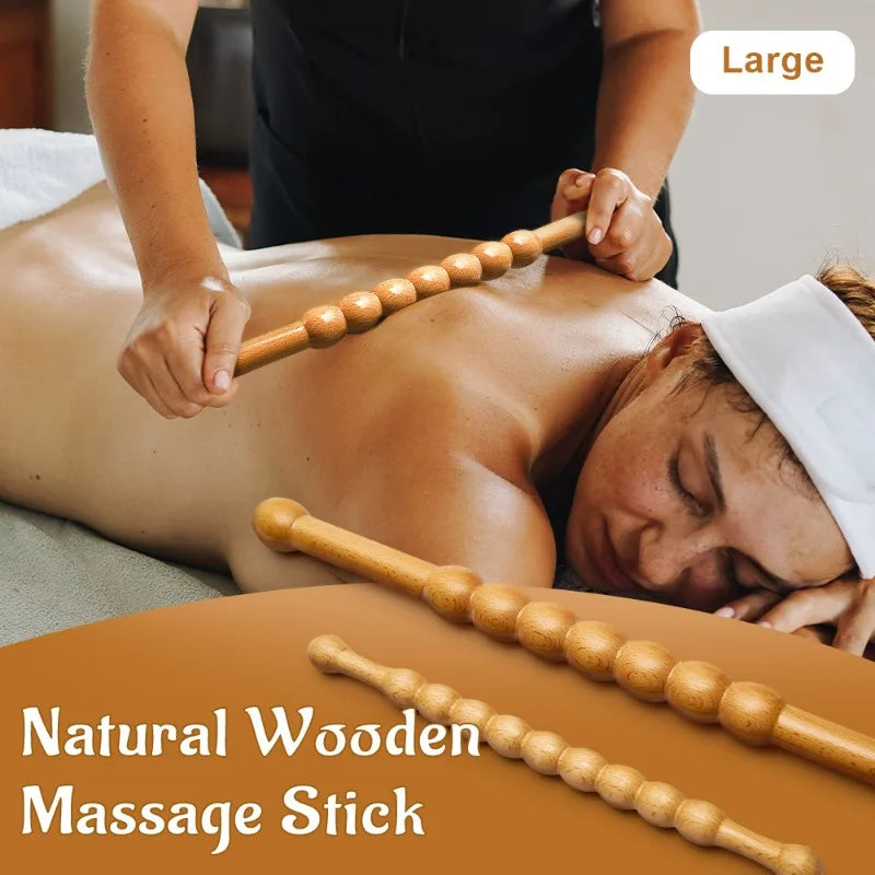 BackWell Bamboo Massage Stick