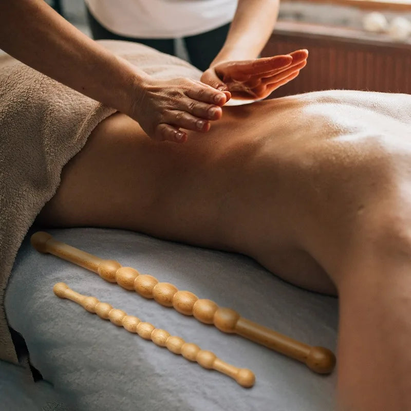 BackWell Bamboo Massage Stick