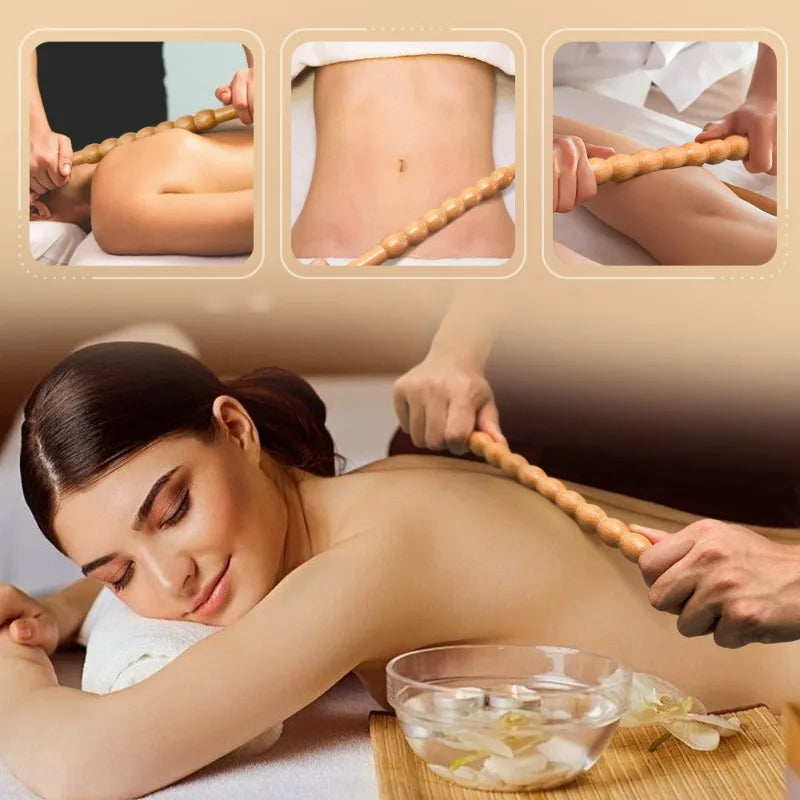 BackWell Bamboo Massage Stick