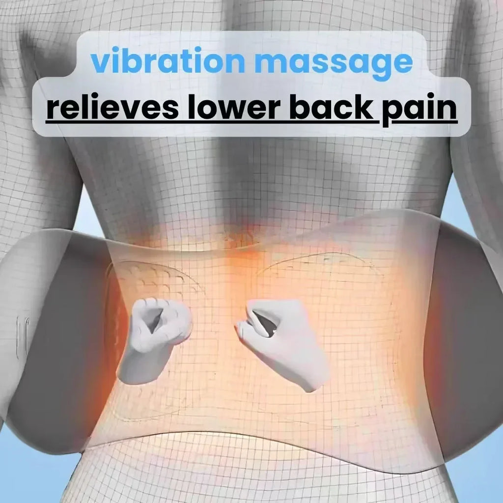 BackWell 3-in-1 Back Massager Pillow