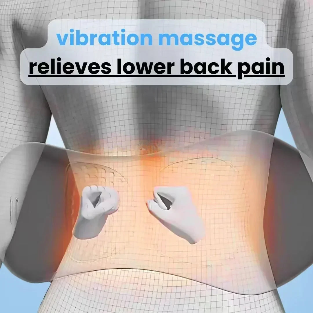 BackWell 3-in-1 Back Massager Pillow