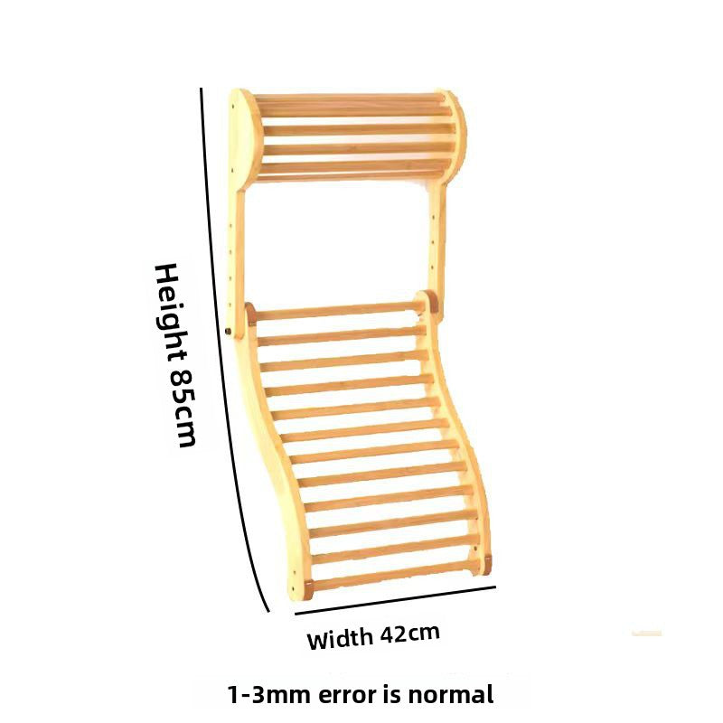 BackWell Wooden Sauna Backrest