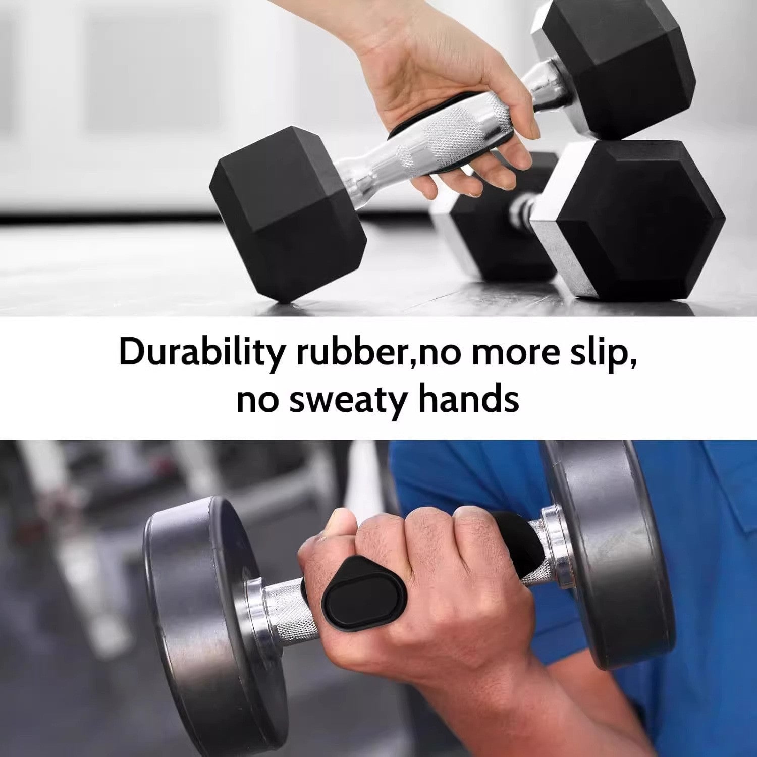 BackWell Silicone Gym Grip Pads
