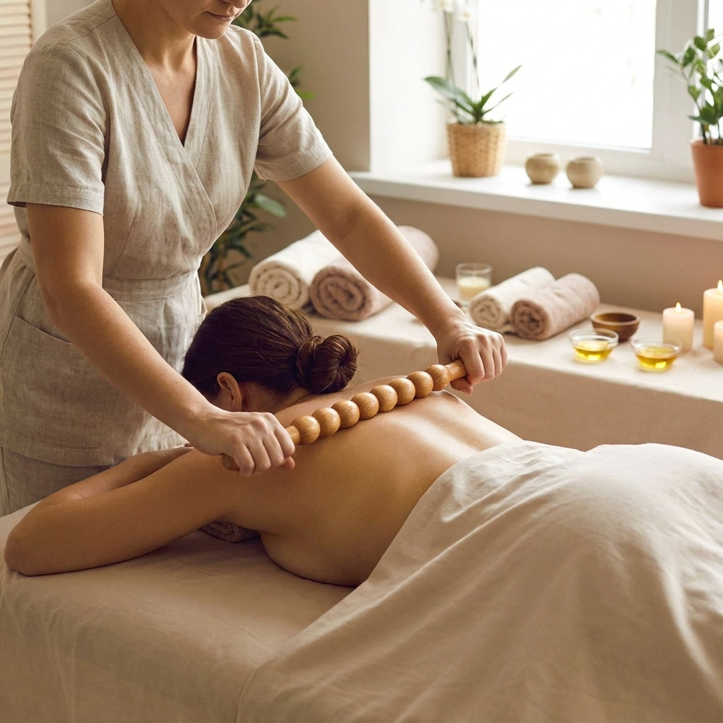 Bamboo Massage Stick lifestyle