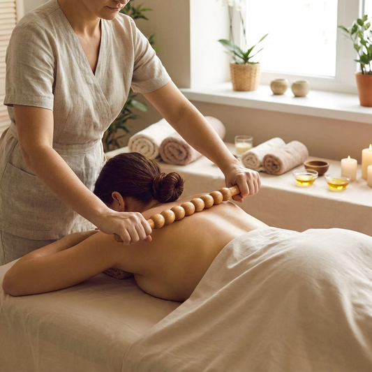 Bamboo Massage Stick lifestyle