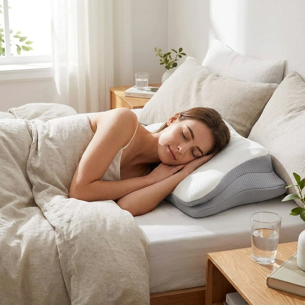 Memory Foam Pillow lifestyle