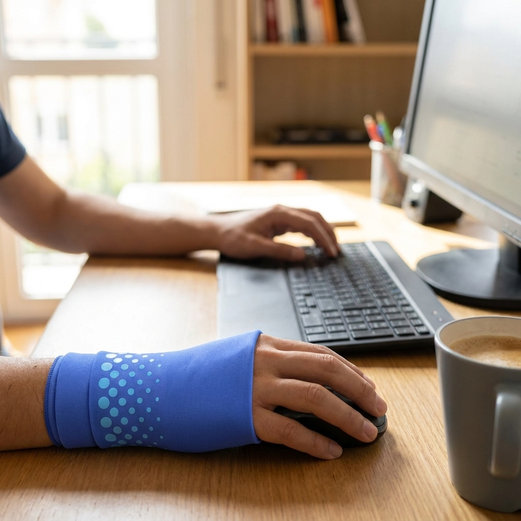 Reusable Hot Cold Therapy Gel Wrist Support Glove