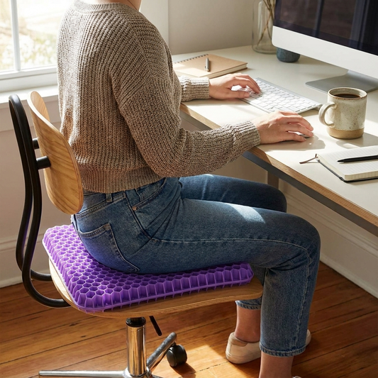 Gel seat cushion