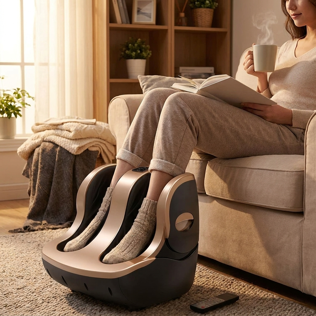Electric Foot and Leg Massager lifestyle